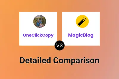 OneClickCopy vs MagicBlog