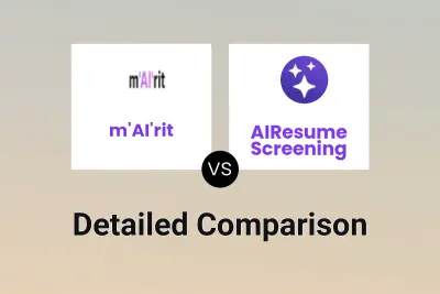 m'AI'rit vs AIResume Screening