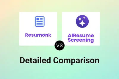 Resumonk vs AIResume Screening