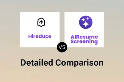 Hireduce vs AIResume Screening