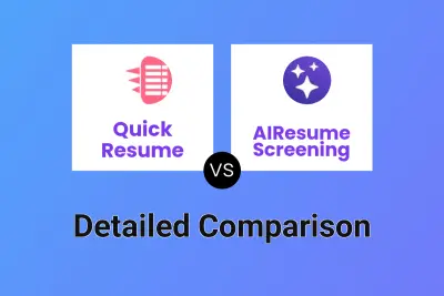 Quick Resume vs AIResume Screening