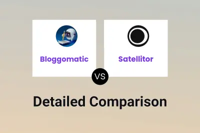 Bloggomatic vs Satellitor