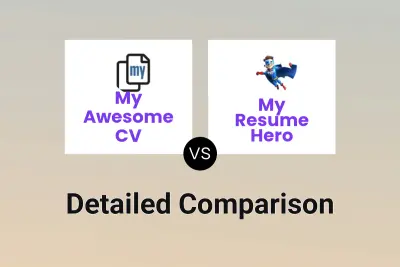 My Awesome CV vs My Resume Hero