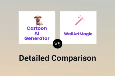 Cartoon AI Generator vs WallArtMagic