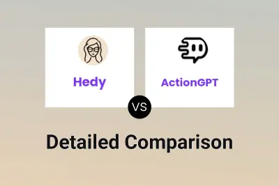 Hedy vs ActionGPT