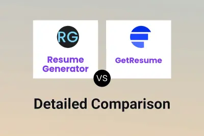 Resume Generator vs GetResume