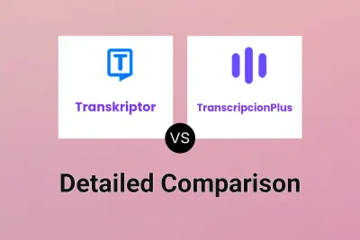 Transkriptor vs TranscripcionPlus