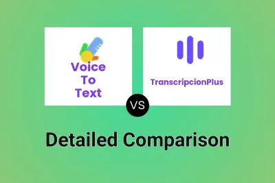 Voice To Text vs TranscripcionPlus