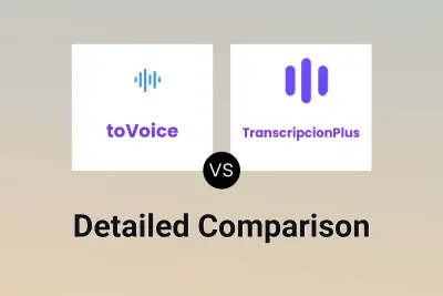 toVoice vs TranscripcionPlus