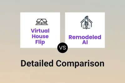 Virtual House Flip vs Remodeled AI