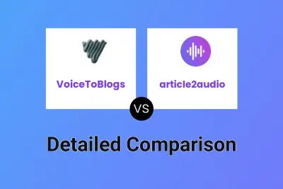 VoiceToBlogs vs article2audio