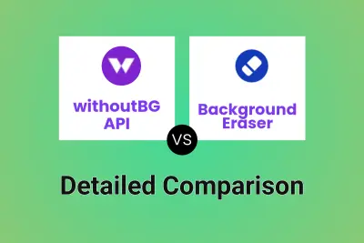 withoutBG API vs Background Eraser