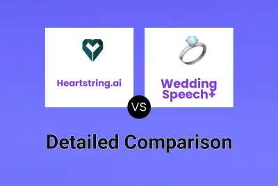 Heartstring.ai vs Wedding Speech+