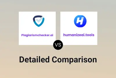 Plagiarismchecker.ai vs humanizeai.tools