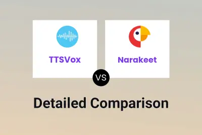 TTSVox vs Narakeet