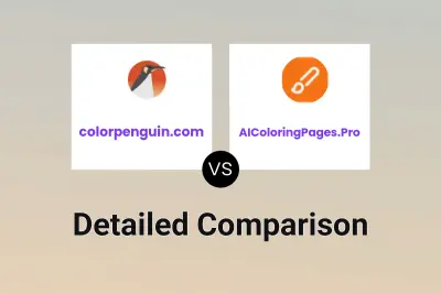 colorpenguin.com vs AIColoringPages.Pro