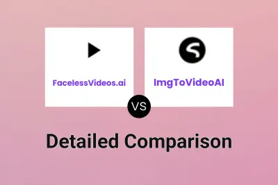 FacelessVideos.ai vs ImgToVideoAI