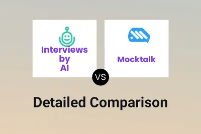 Interviews by AI vs Mocktalk