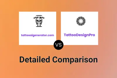 tattooaigenerator.com vs TattooDesignPro