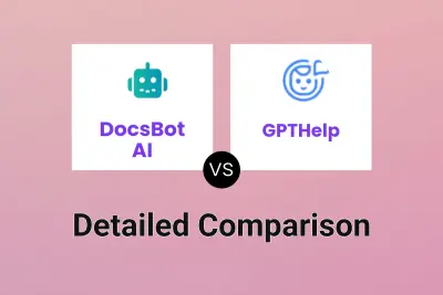 DocsBot AI vs GPTHelp Detailed comparison features, price