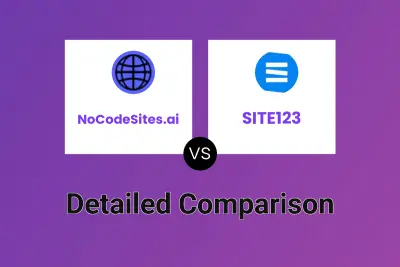 NoCodeSites.ai vs SITE123