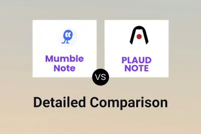 Mumble Note vs PLAUD NOTE