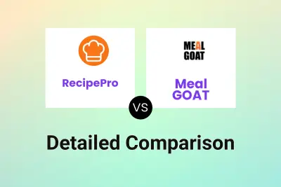 RecipePro vs Meal GOAT