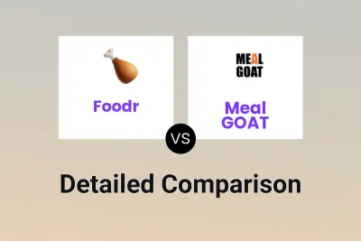 Foodr vs Meal GOAT