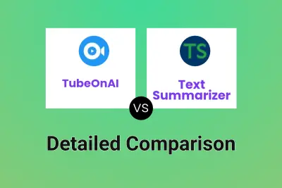 TubeOnAI vs Text Summarizer