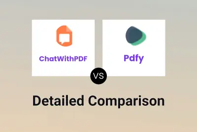 ChatWithPDF vs Pdfy Detailed comparison features, price