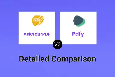 AskYourPDF vs Pdfy Detailed comparison features, price