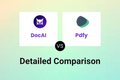 DocAI vs Pdfy Detailed comparison features, price