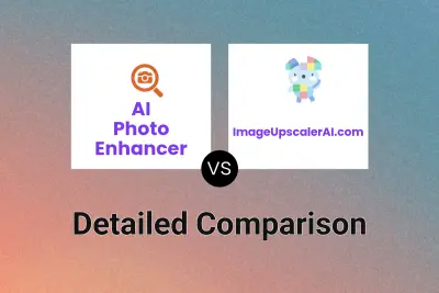 AI Photo Enhancer vs ImageUpscalerAI.com