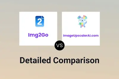 Img2Go vs ImageUpscalerAI.com