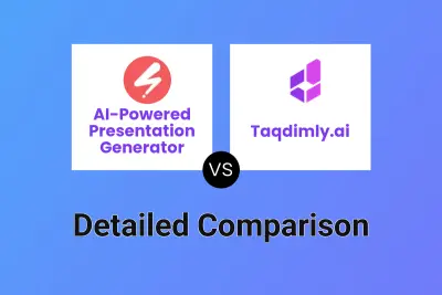 AI-Powered Presentation Generator vs Taqdimly.ai