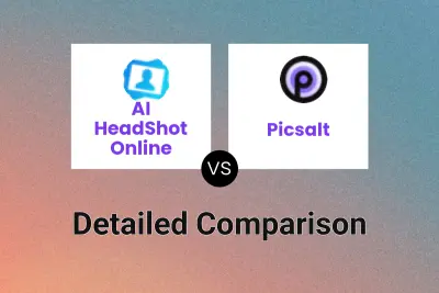 AI HeadShot Online vs Picsalt