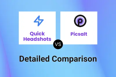 Quick Headshots vs Picsalt