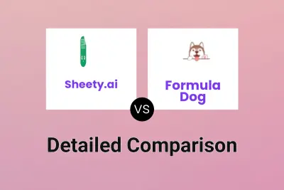 Sheety.ai vs Formula Dog