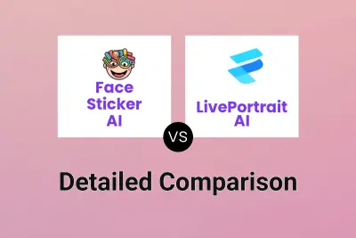 Face Sticker AI vs LivePortrait AI