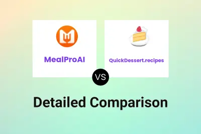 MealProAI vs QuickDessert.recipes