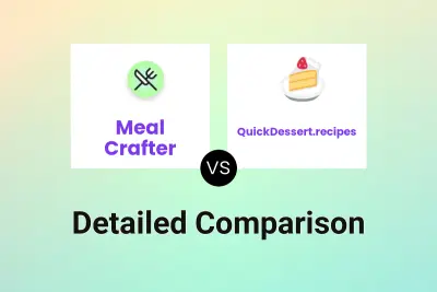 Meal Crafter vs QuickDessert.recipes