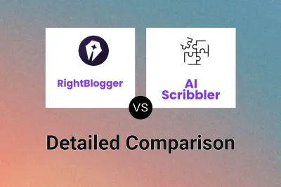 RightBlogger vs AI Scribbler Detailed comparison features, price