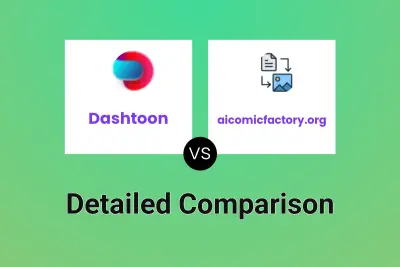 Dashtoon vs aicomicfactory.org