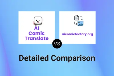 AI Comic Translate vs aicomicfactory.org