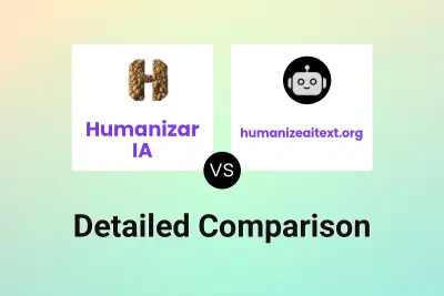 Humanizar IA vs humanizeaitext.org