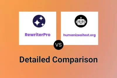 RewriterPro vs humanizeaitext.org