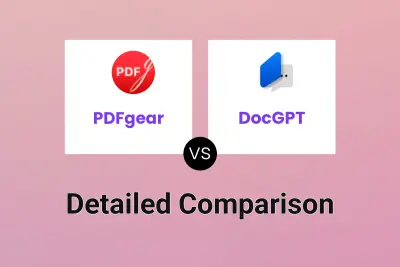 PDFgear vs DocGPT