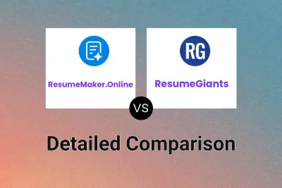 ResumeMaker.Online vs ResumeGiants