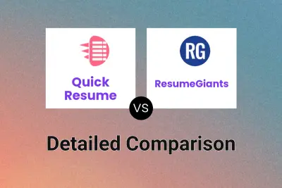 Quick Resume vs ResumeGiants