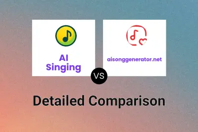 AI Singing vs aisonggenerator.net